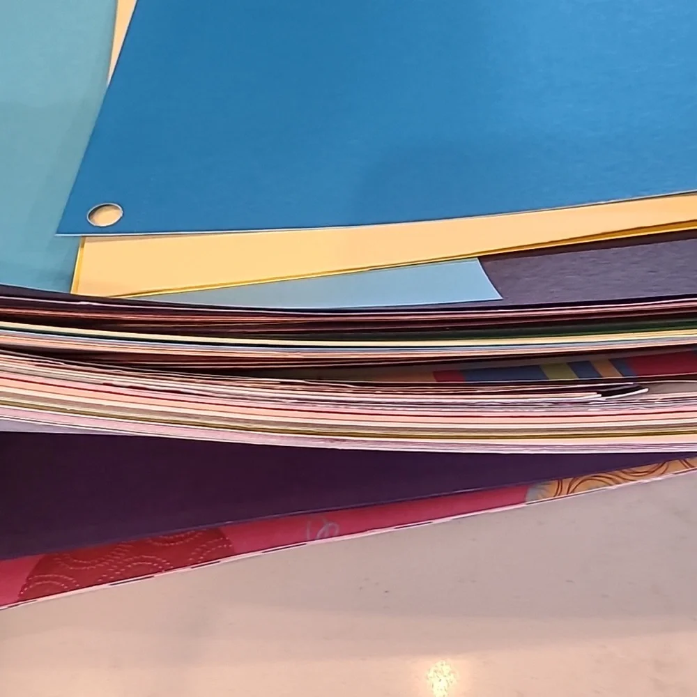 Assorted Colorful Paper